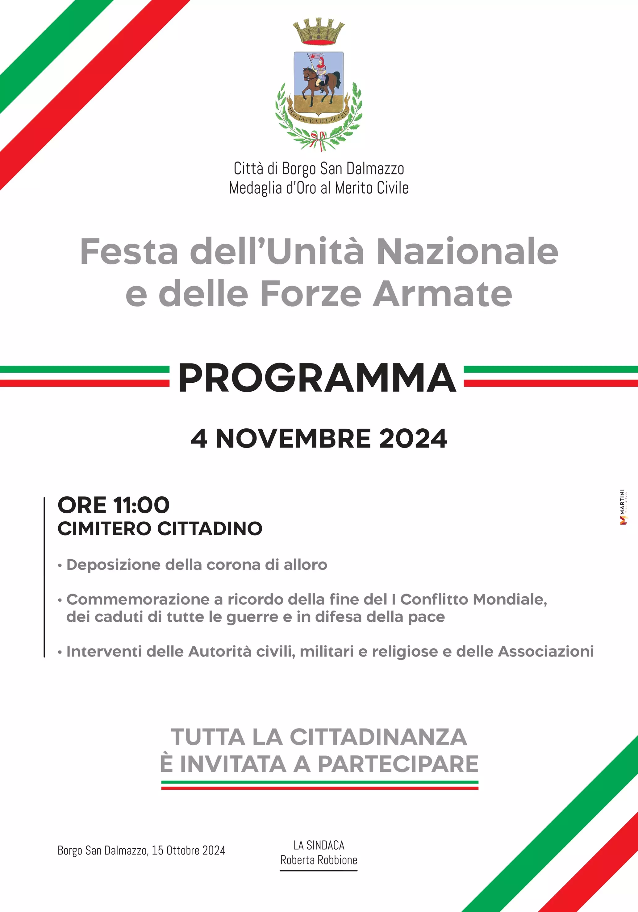 Celebrazioni 4 novembre