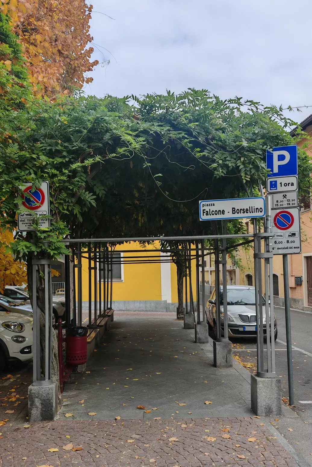 Piazza Falcone e Borsellino a Borgo San Dalmazzo