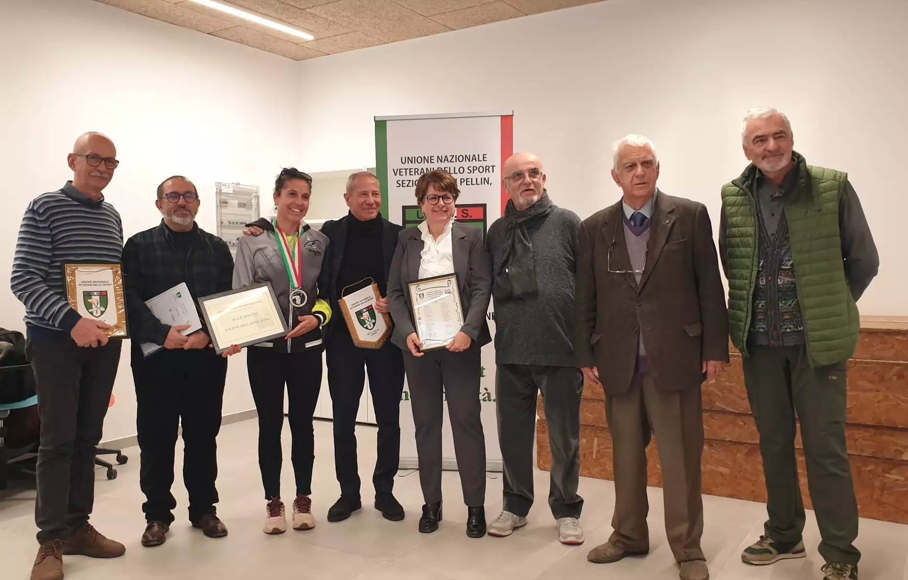 La premiazione di Alice Minetti