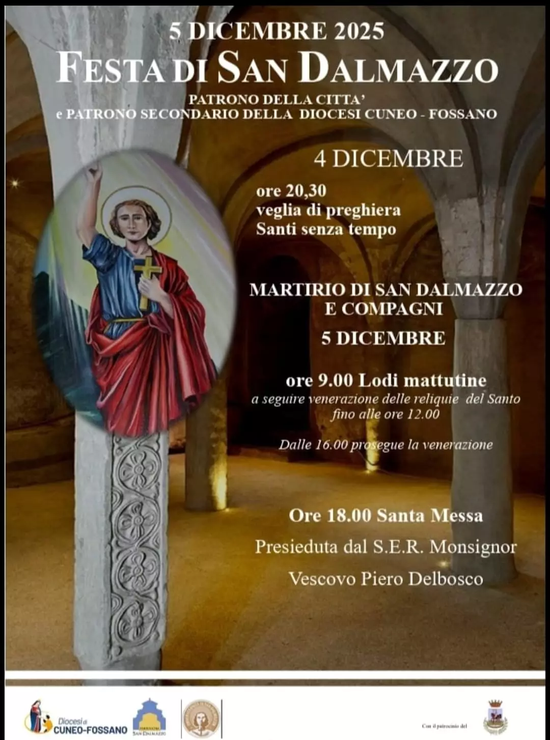 La locandina della Festa di San Dalmazzo