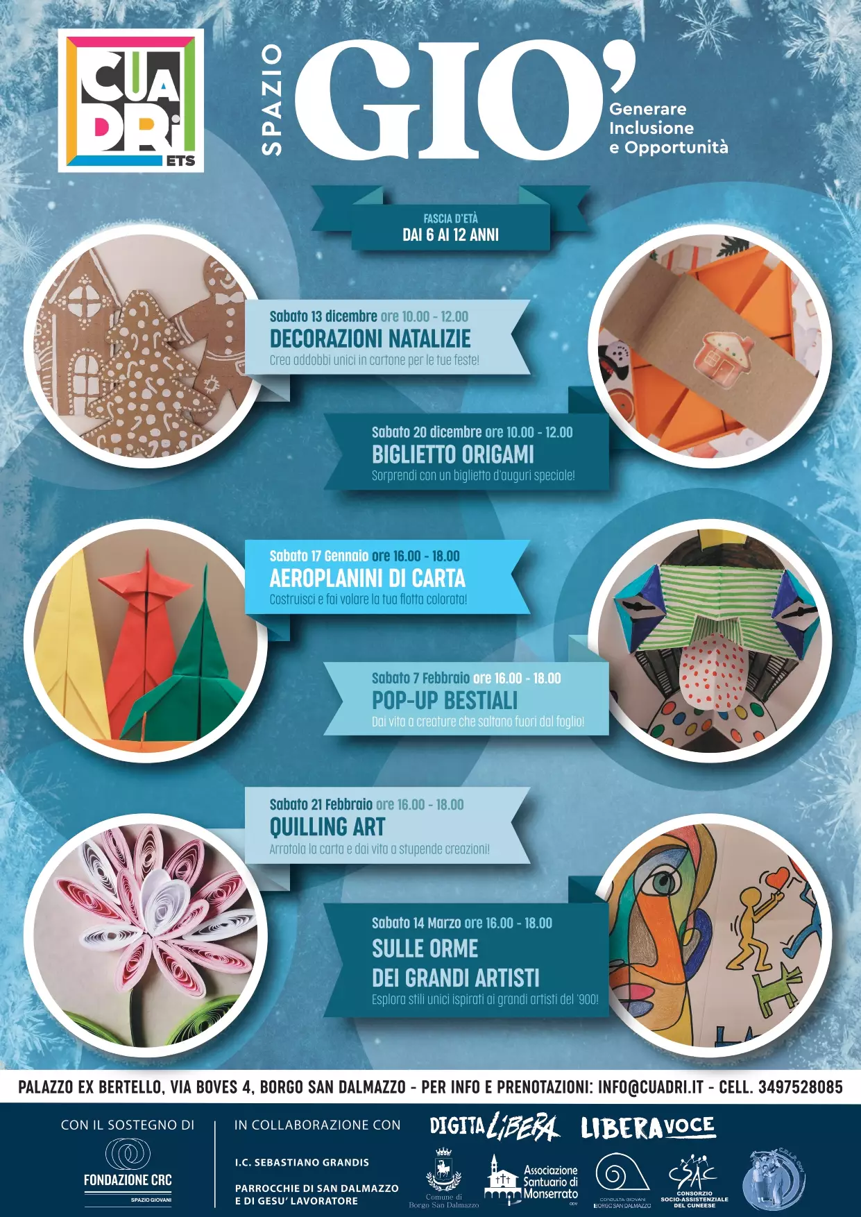 La locandina di Spazio Giò