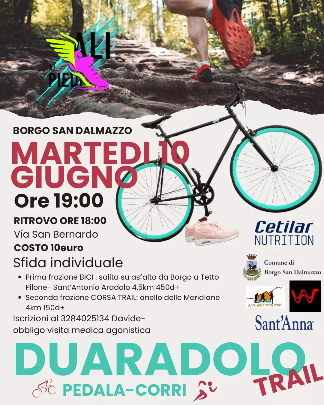 La locandina del Duaradolo Trail