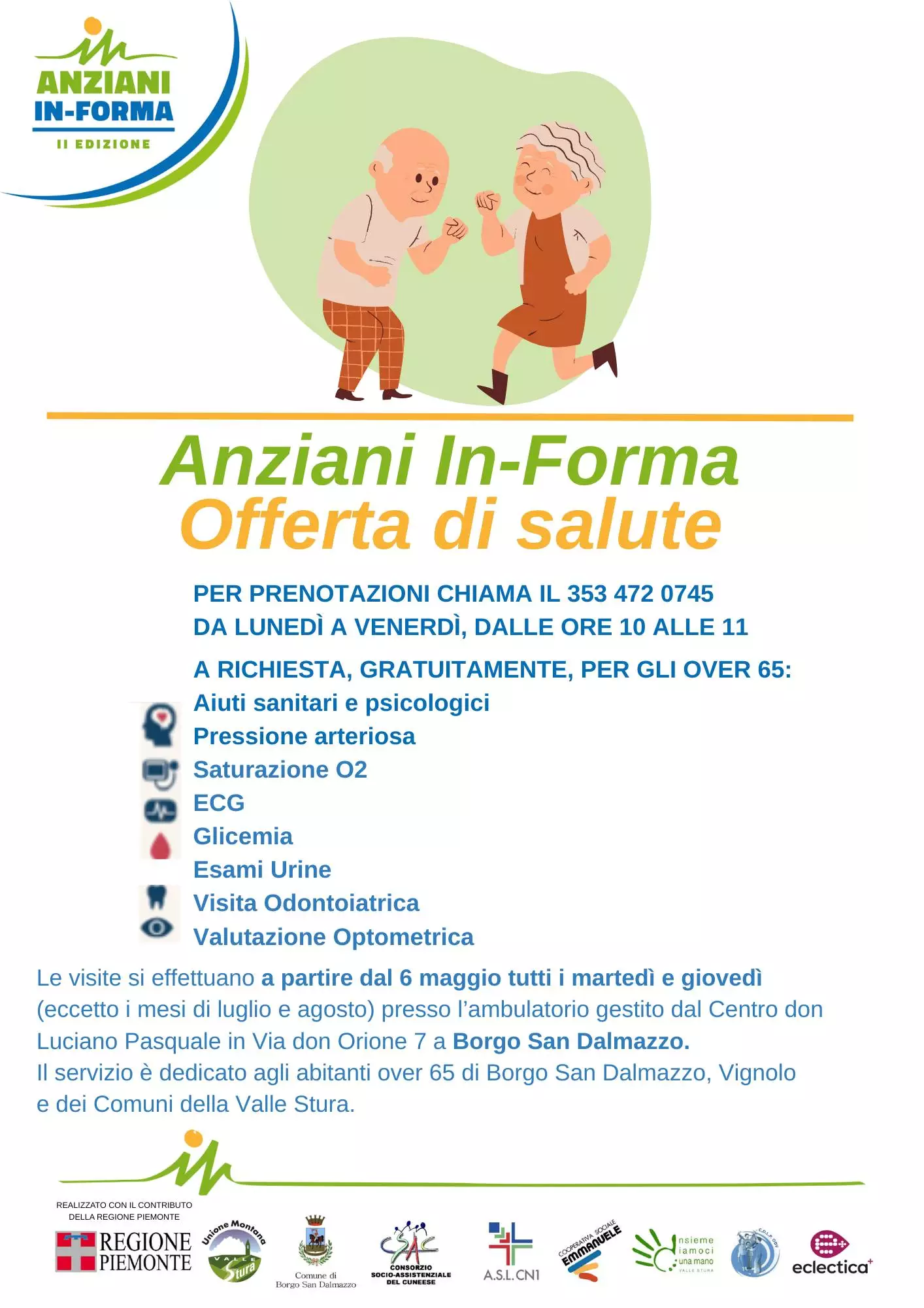 Offerta di salute con 