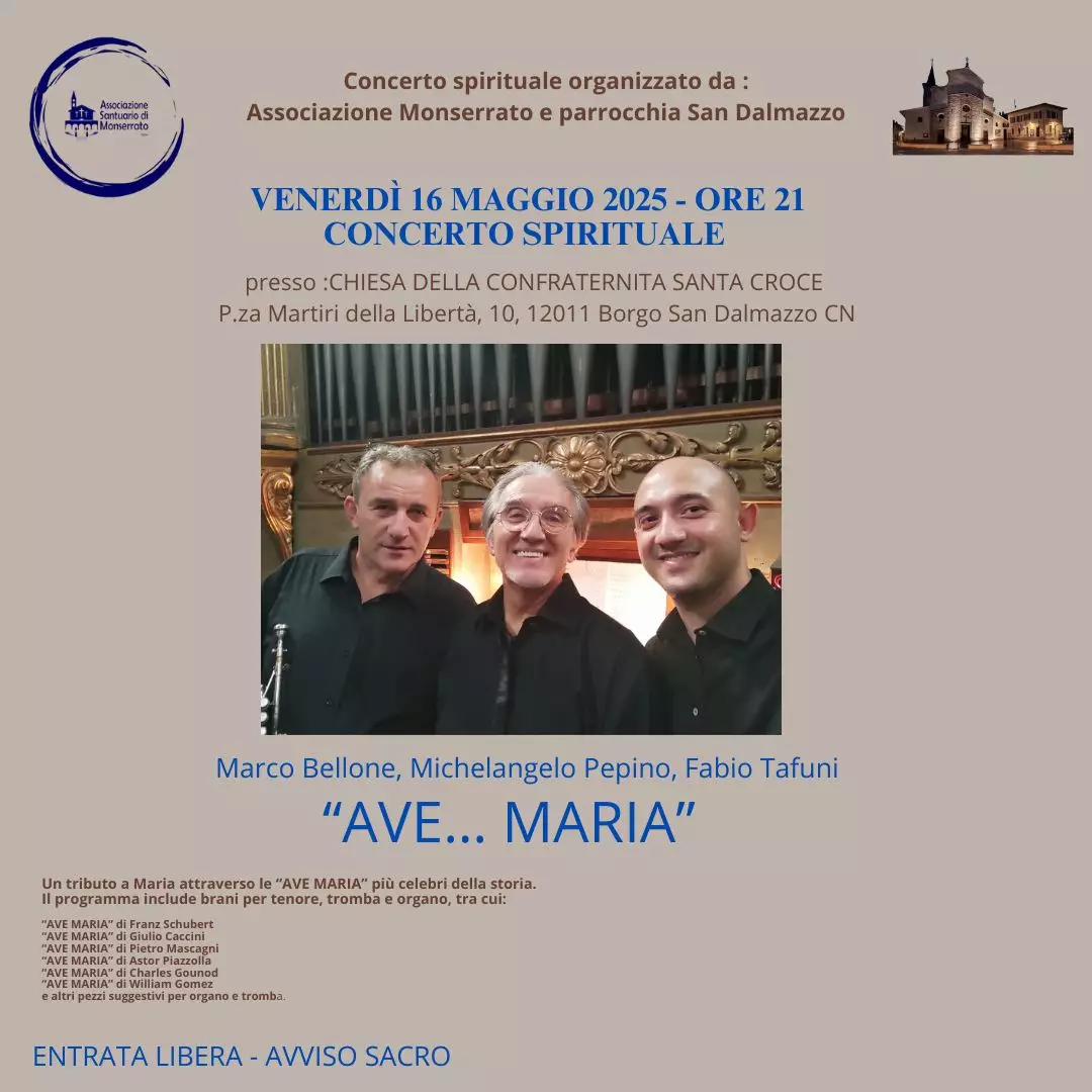 La locandina dell'appuntamento