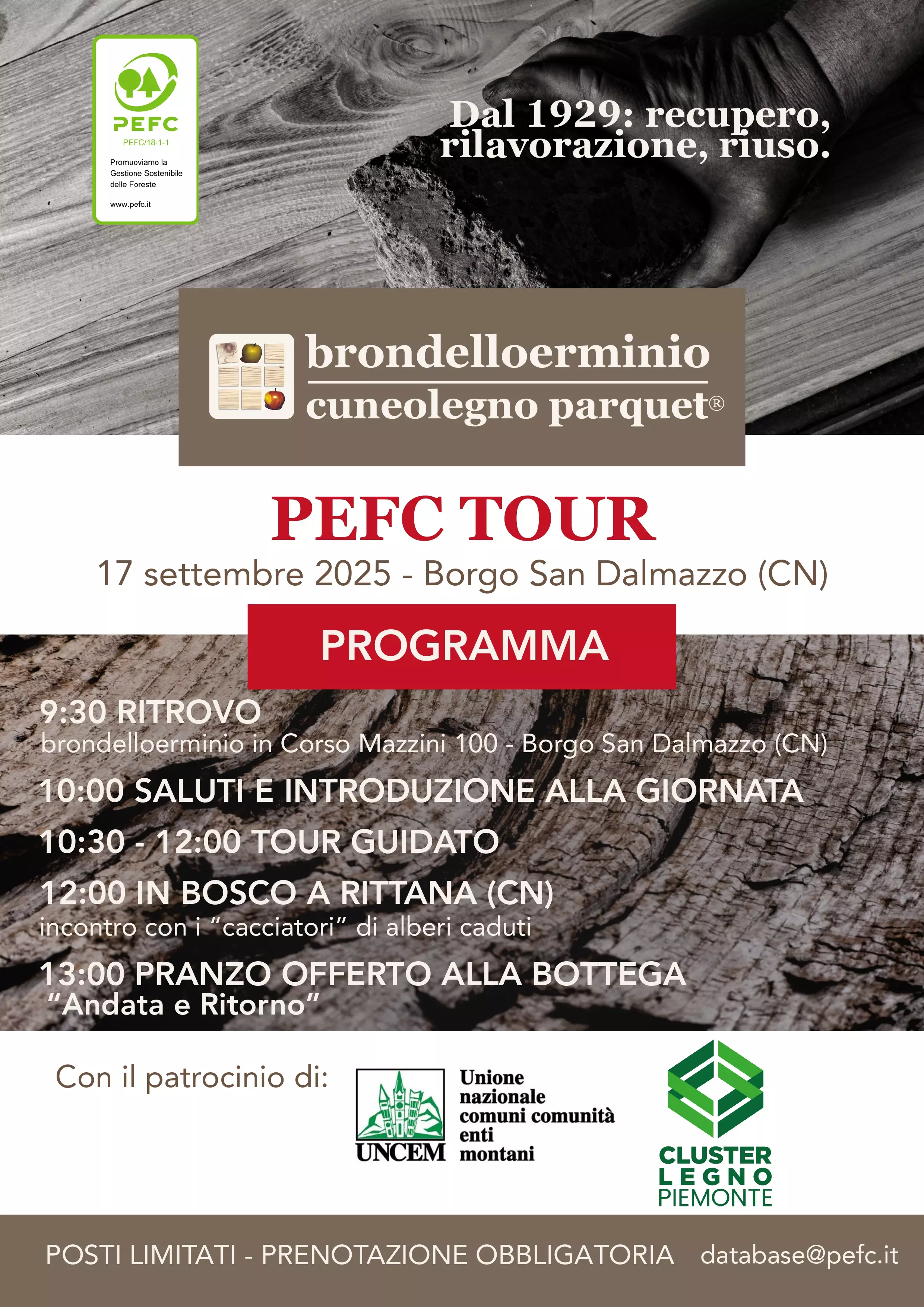 La locandina del PEFC Tour