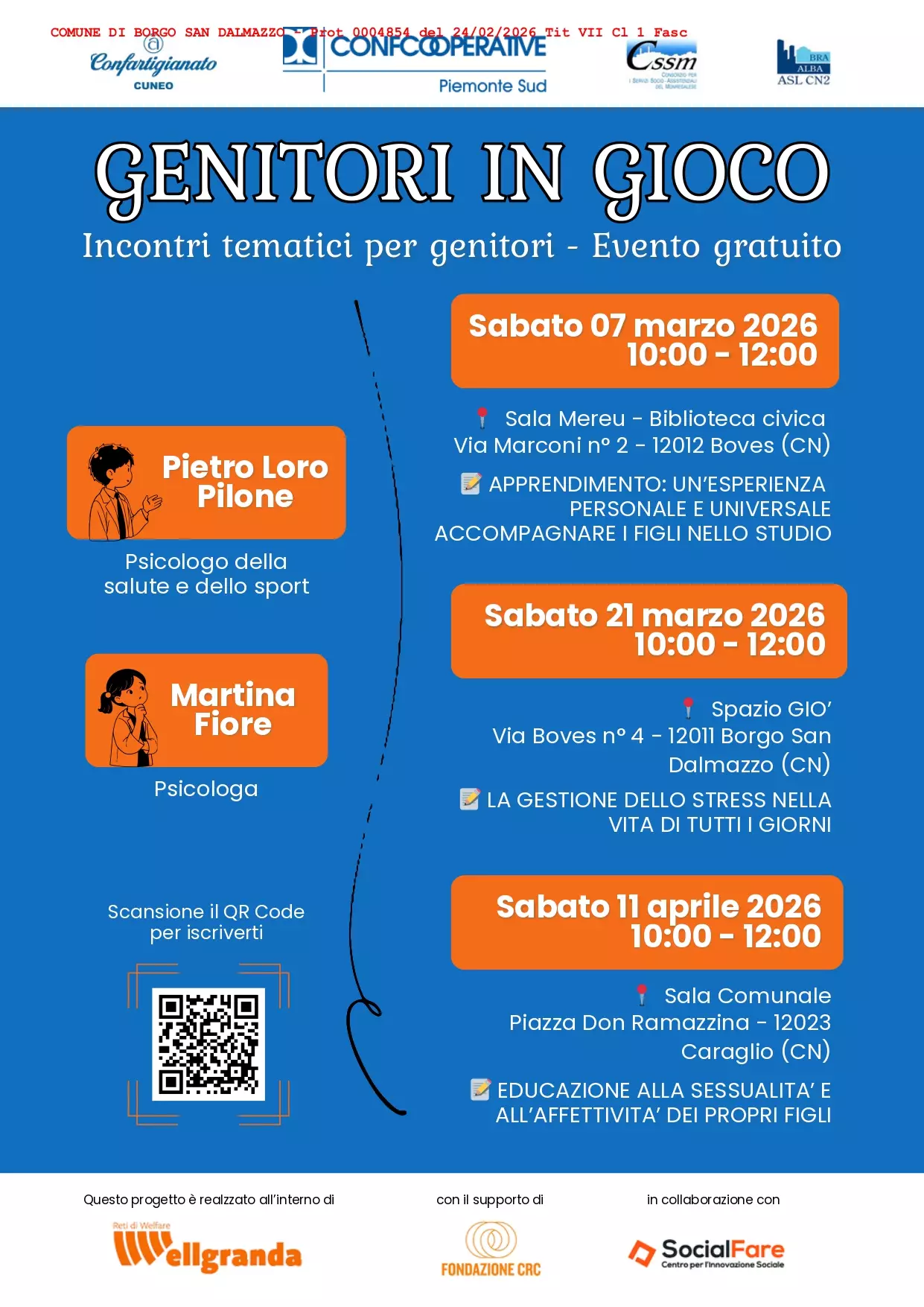 La locandina dell'evento