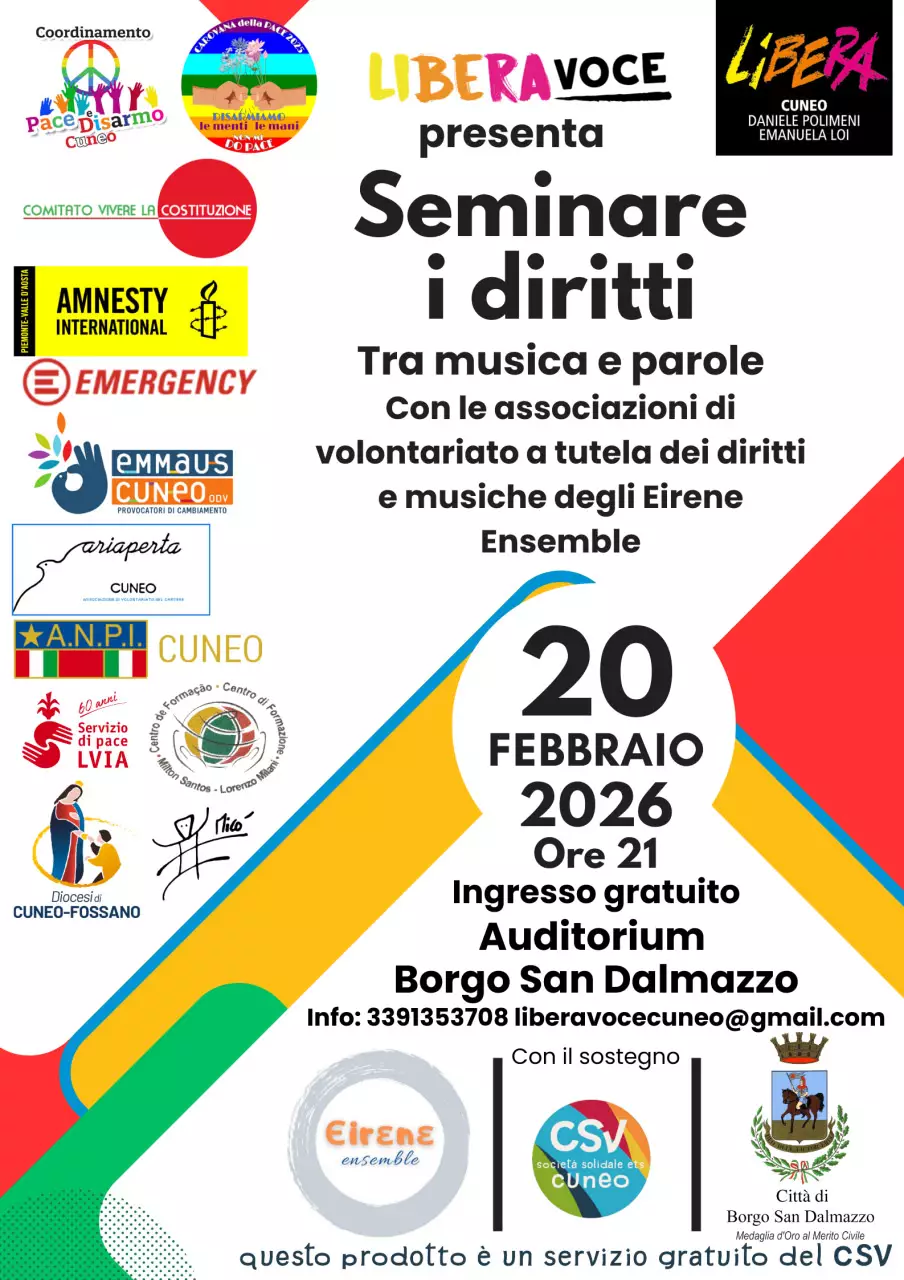 La locandina dell'appuntamento