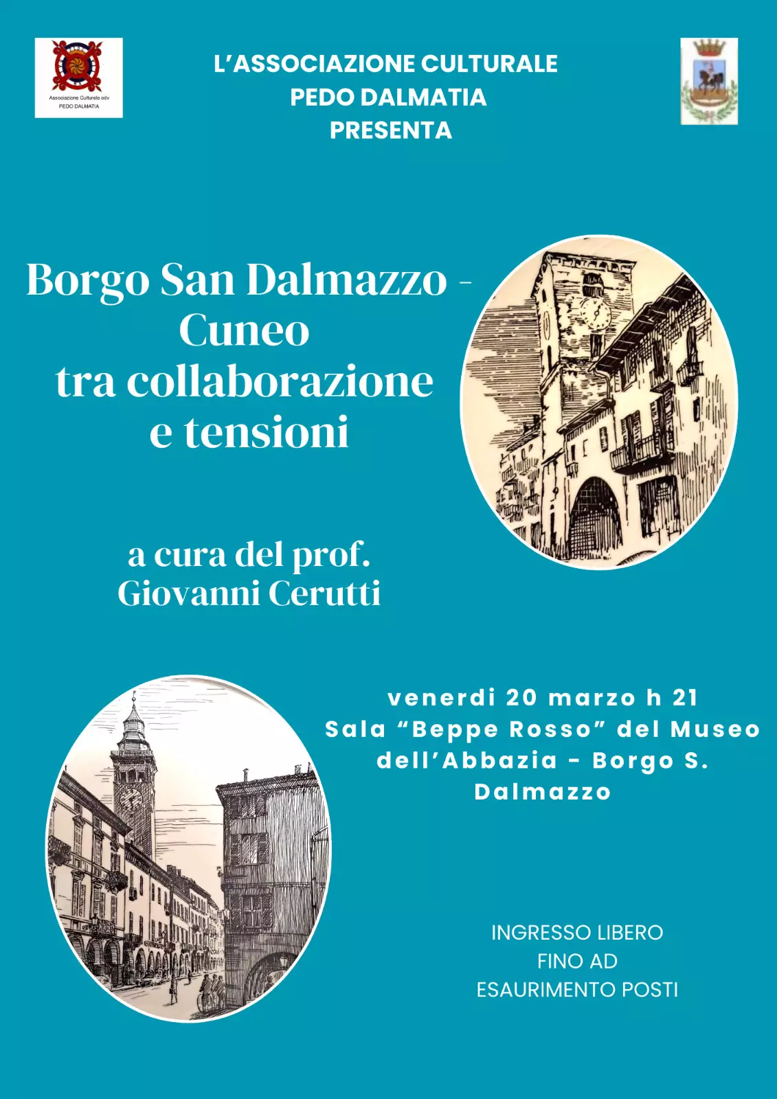 La locandina dedicata all'incontro