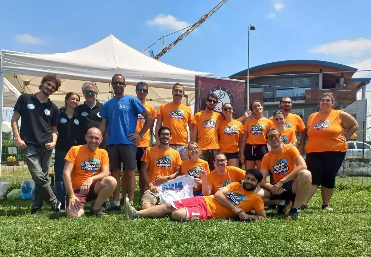 Lo staff di Giochi senza Frontiere