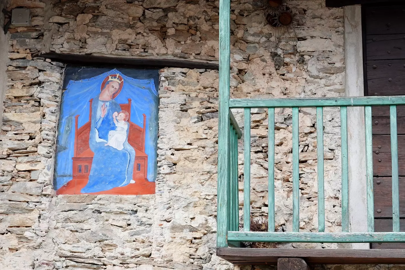 Tetto Avvocato, Borgo San Dalmazzo - dipinto votivo.